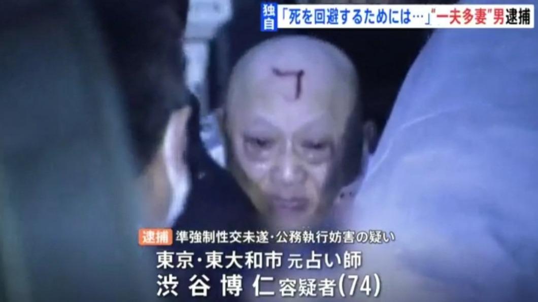 一名74歲日本男子靠著虛假的占卜來誘騙少女，被以準強制性交未遂罪逮捕。（圖／翻攝自@kkr_mkn推特）