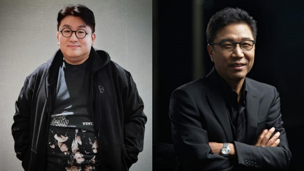 房時爀（左）、李秀滿為Kpop兩大製作人。（圖／翻攝自房時爀IG、Namuwiki）