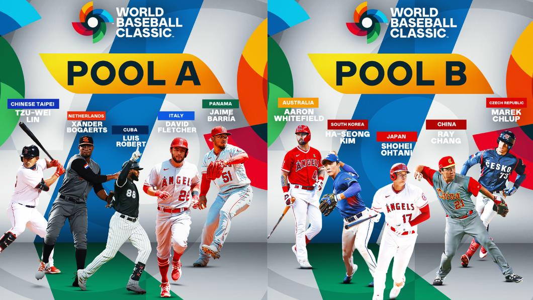 MLB火速修正A組宣傳海報。（圖／翻攝自MLB臉書）