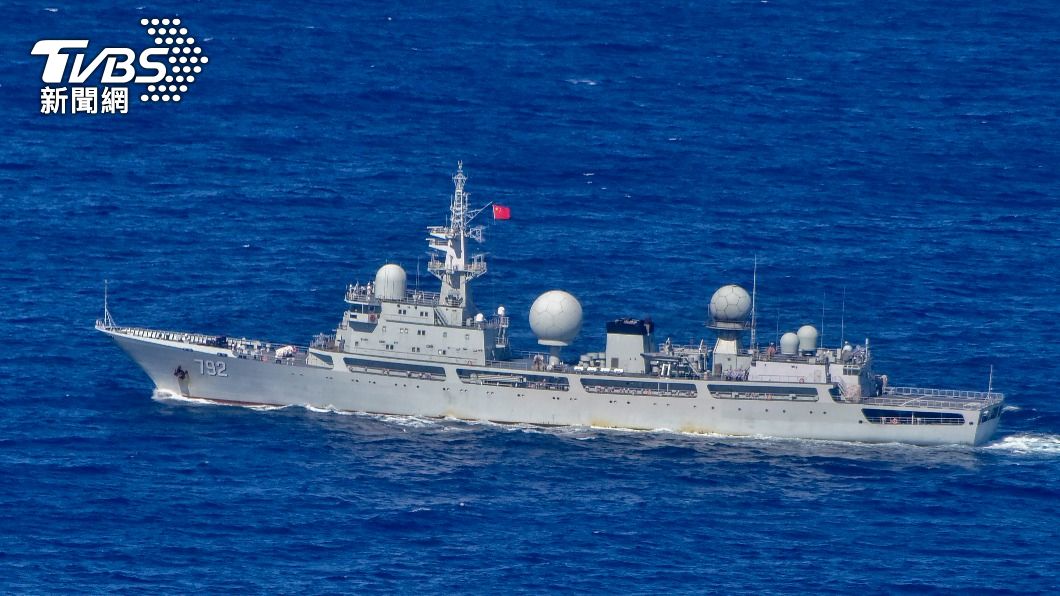 中國大陸解放軍的情資收集船。圖非當事船艦。（圖／達志影像美聯社）
