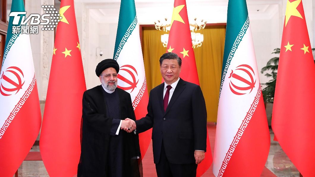 習近平會伊朗總統調中伊合作不動搖。（圖／達志影像美聯社）