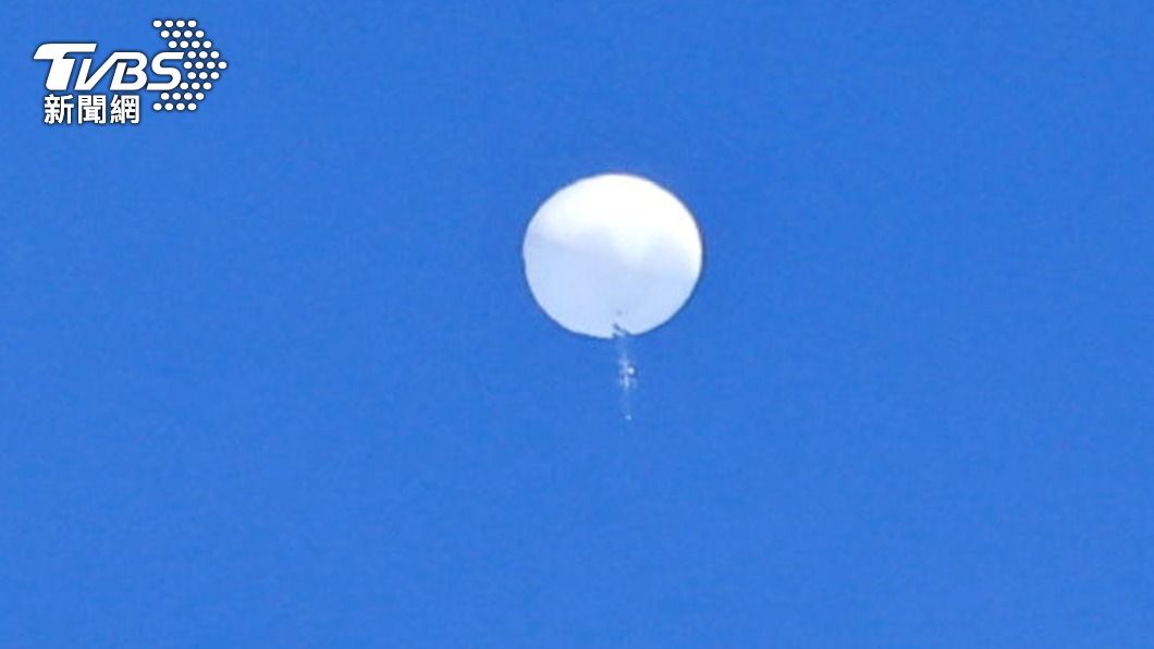 美軍於4日擊落大陸偵察氣球。（圖／達志影像路透社）