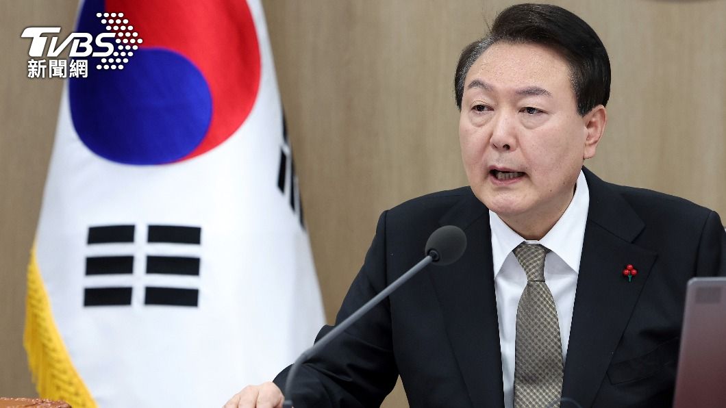 韓國總統尹錫悅宣布上半年公共服務費凍漲。（圖／達志影像美聯社）