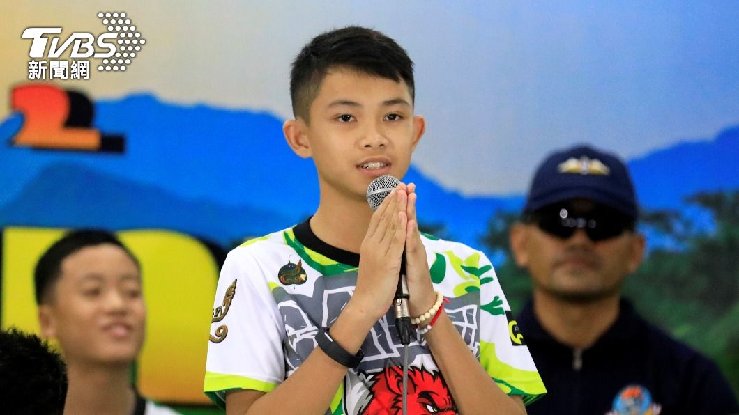 多姆曾是泰國「野豬少年足球隊」的小隊長。被困洞穴當年，他才13歲。（圖／達志影像路透社）