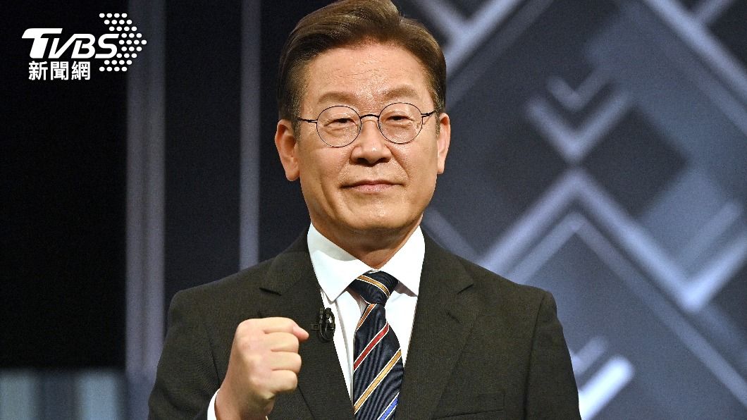 南韓「共同民主黨」領導人李在明。（圖／達志影像路透社）