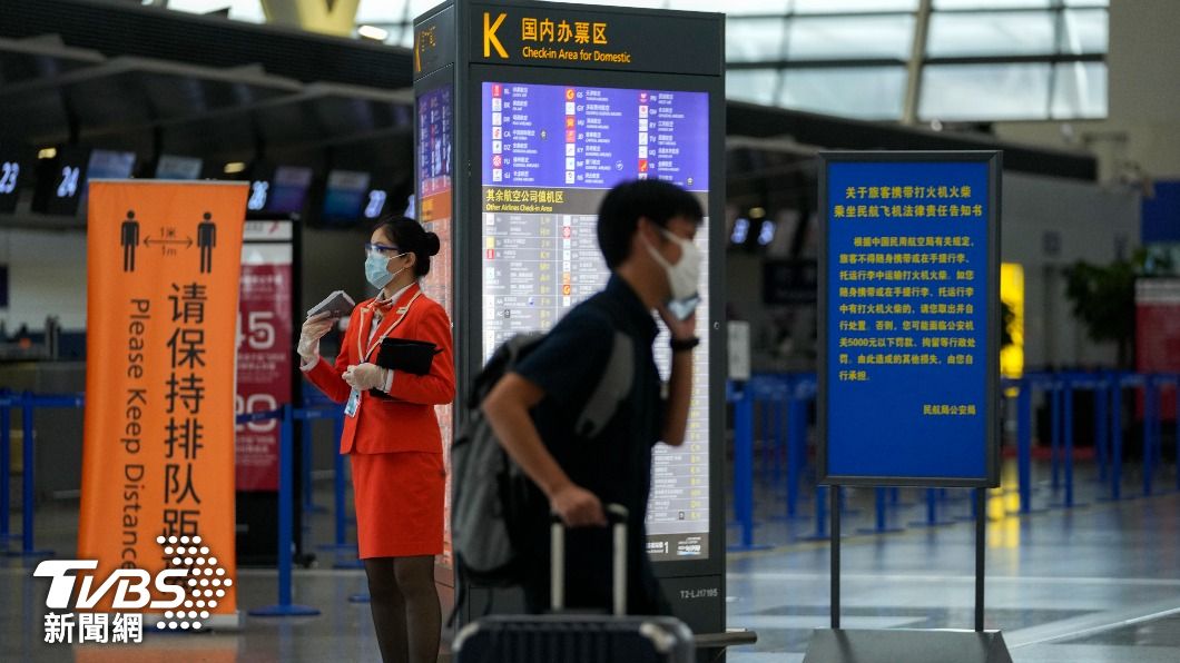 上海即將打造第三座機場，分散浦東和虹橋的運載流量。（圖／達志影像美聯社）