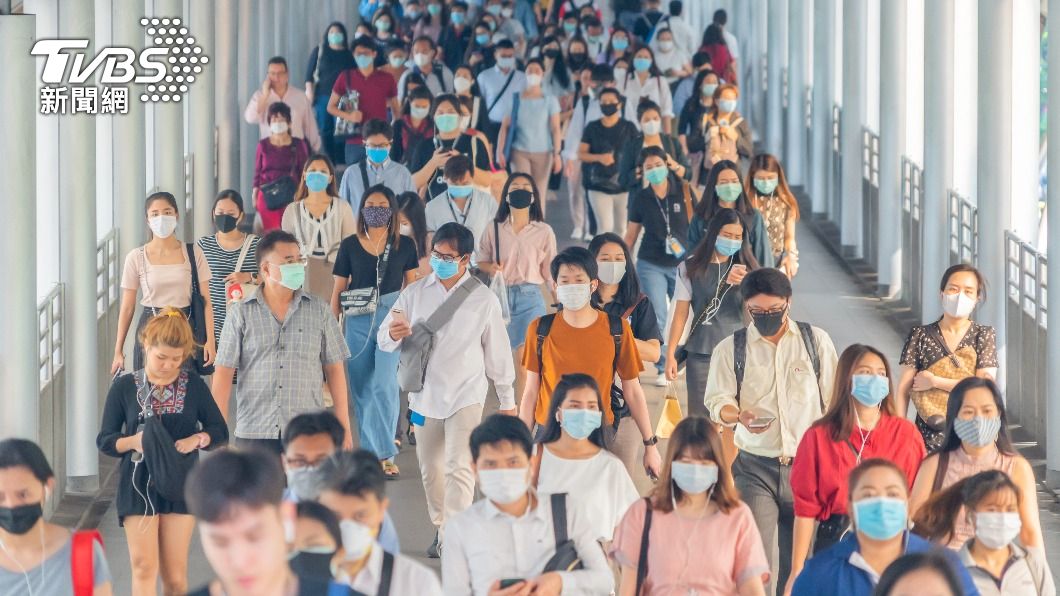 「CBB News」稱台灣至少2000萬人感染新冠。（示意圖／shutterstock達志影像）