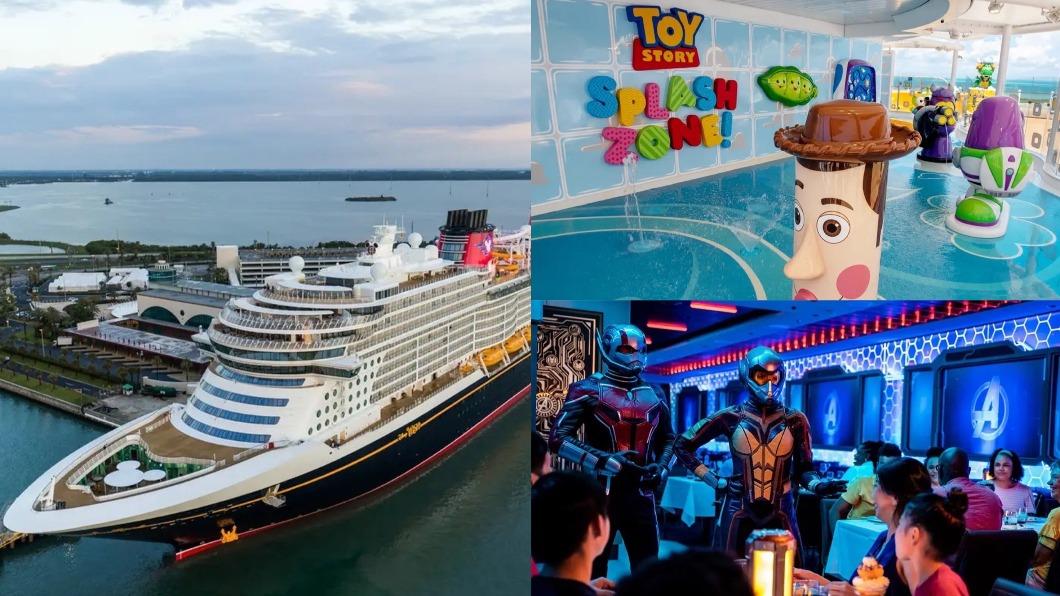 迪士尼郵輪「願望號」將首座「迪士尼海上樂園」搬上船。（圖／Disney Cruise Line提供）