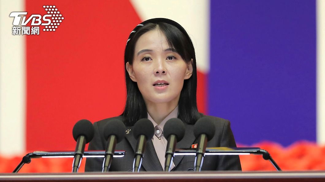 金正恩的胞妹、北韓勞動黨第一副部長金與正。（圖／達志影像美聯社）