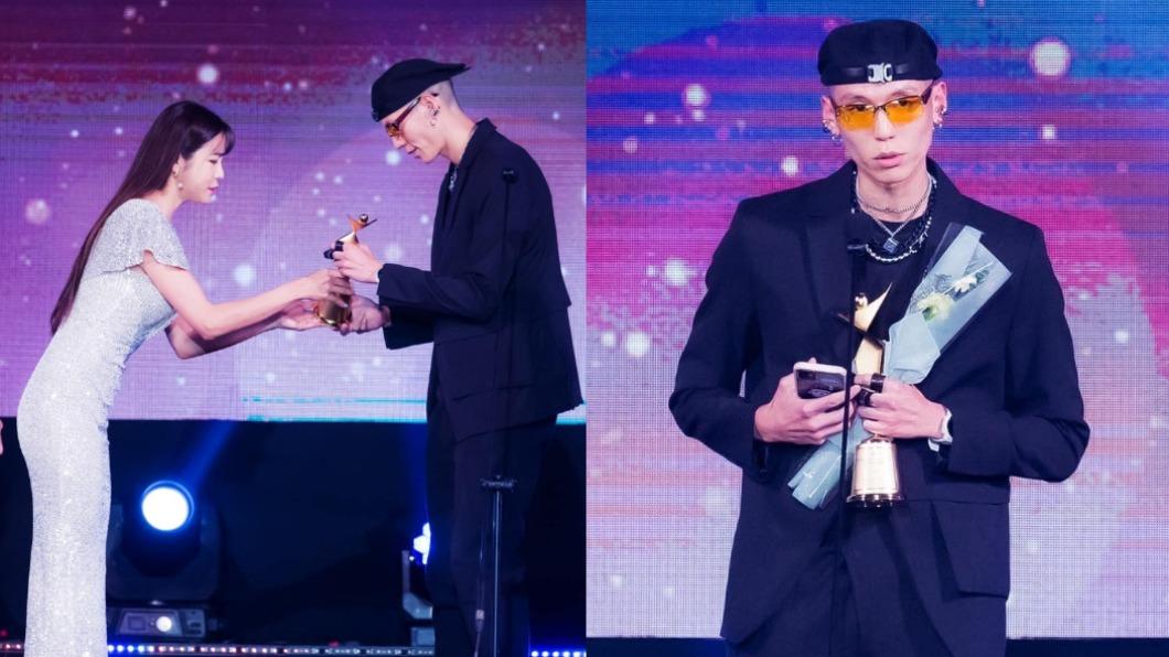 嘻哈歌手杜威同時也是模特兒，去年在韓國亞洲模特兒獎頒獎典禮獲頒「模特兒明星獎」。（圖／杜威本人提供）