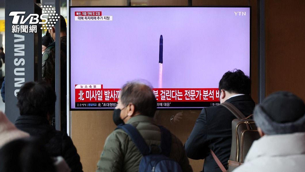 北韓今天上午再度發射2枚短程彈道飛彈。（圖／達志影像路透社）