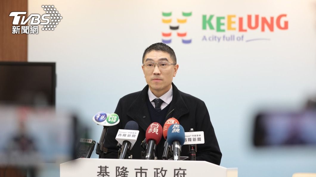 基隆市長謝國樑提議台鐵109車次加停南港站。（圖／中央社）