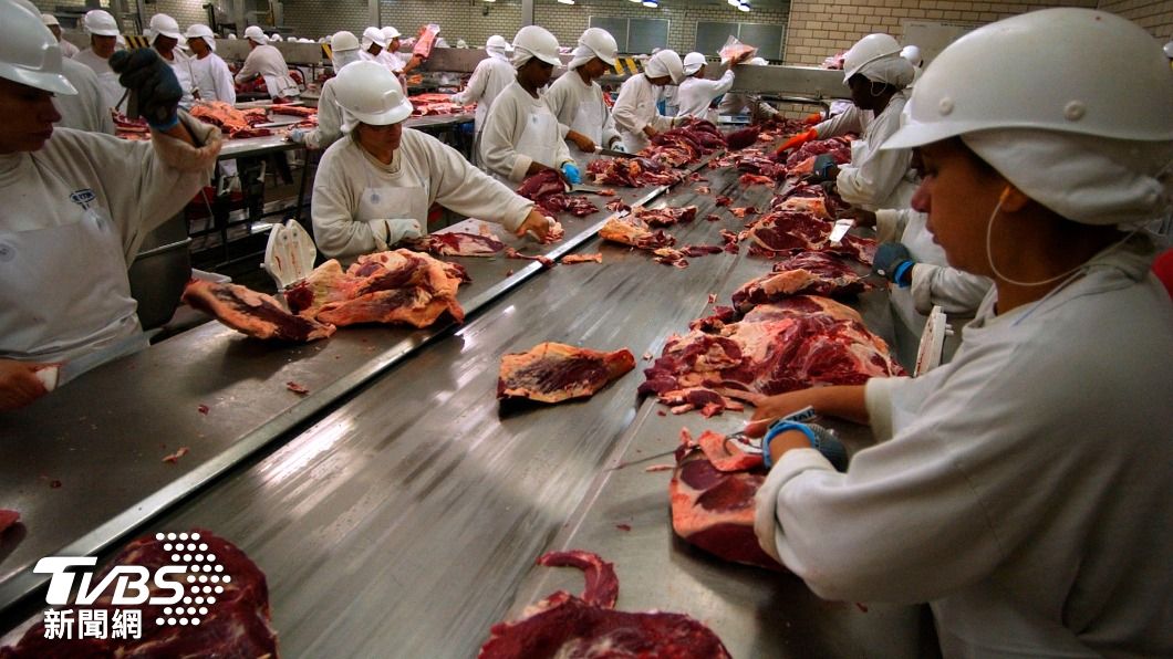 再次遭遇狂牛病威脅，巴西暫停向中國大陸出口牛肉。（圖／達志影像美聯社）