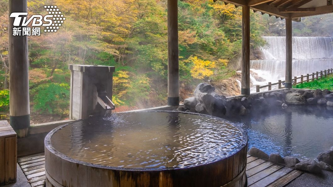 日本福岡老牌溫泉旅館含菌量超標3700倍。（示意圖／Shutterstock達志影像）