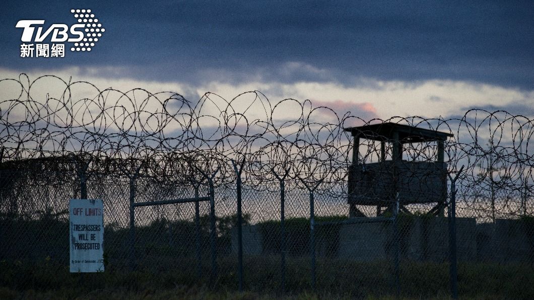 古巴關塔那摩灣（Guantánamo Bay）拘留中心是美國海外「黑牢」。（圖／達志影像美聯社）