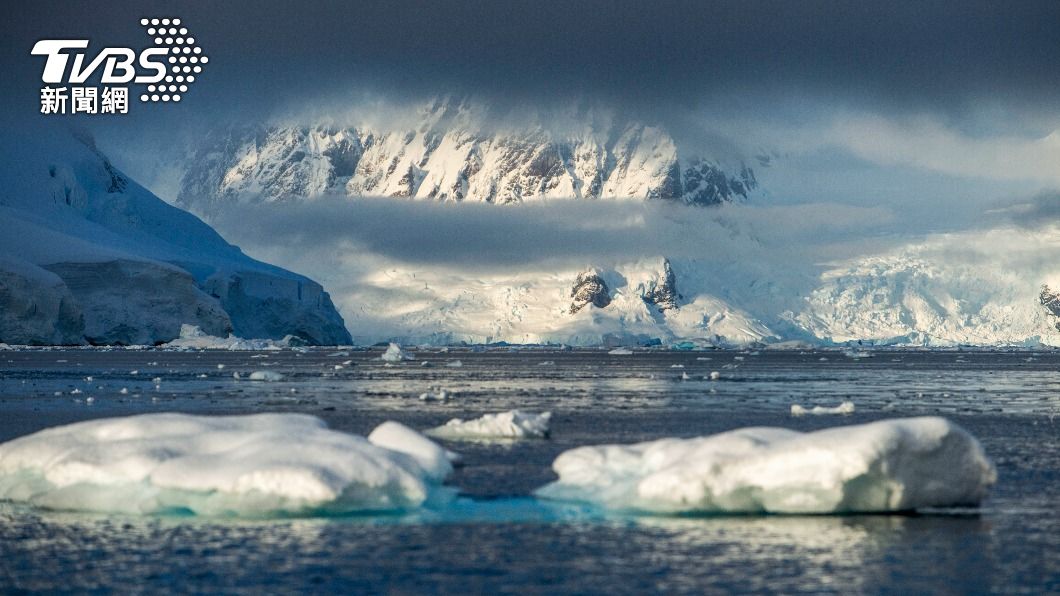 南極海冰面積萎縮至創紀錄的新低。（圖／達志影像美聯社）