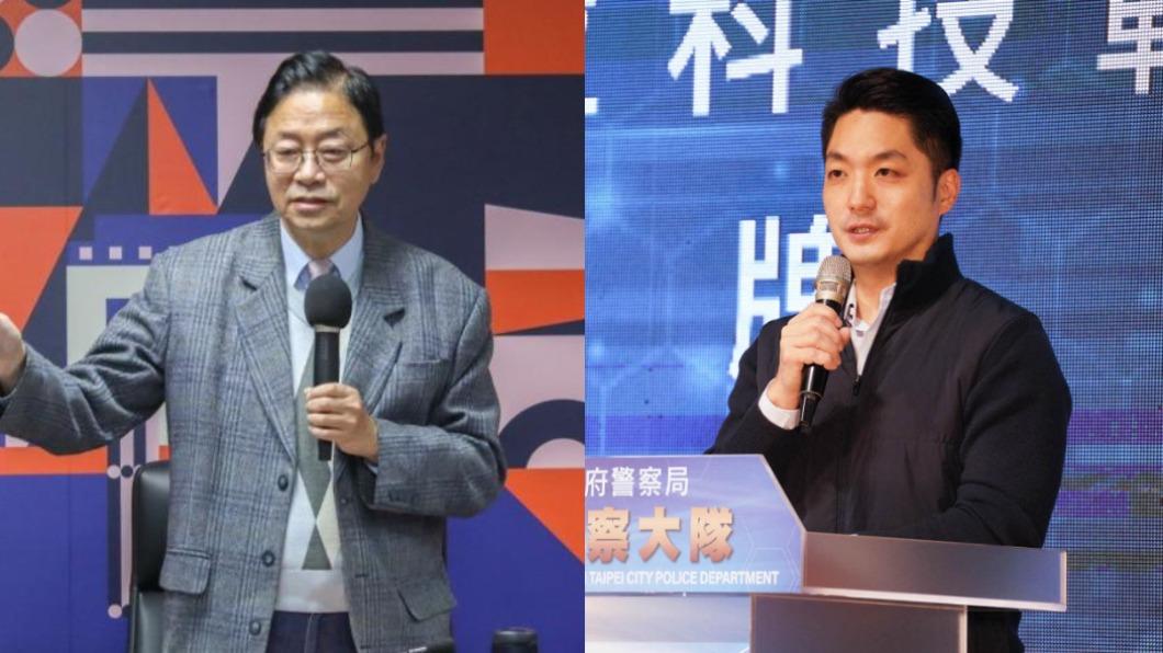 去年九合一大選新上任的六都首長，桃園市長張善政（左）、台北市長蔣萬安（右）。（圖／翻攝自臉書）