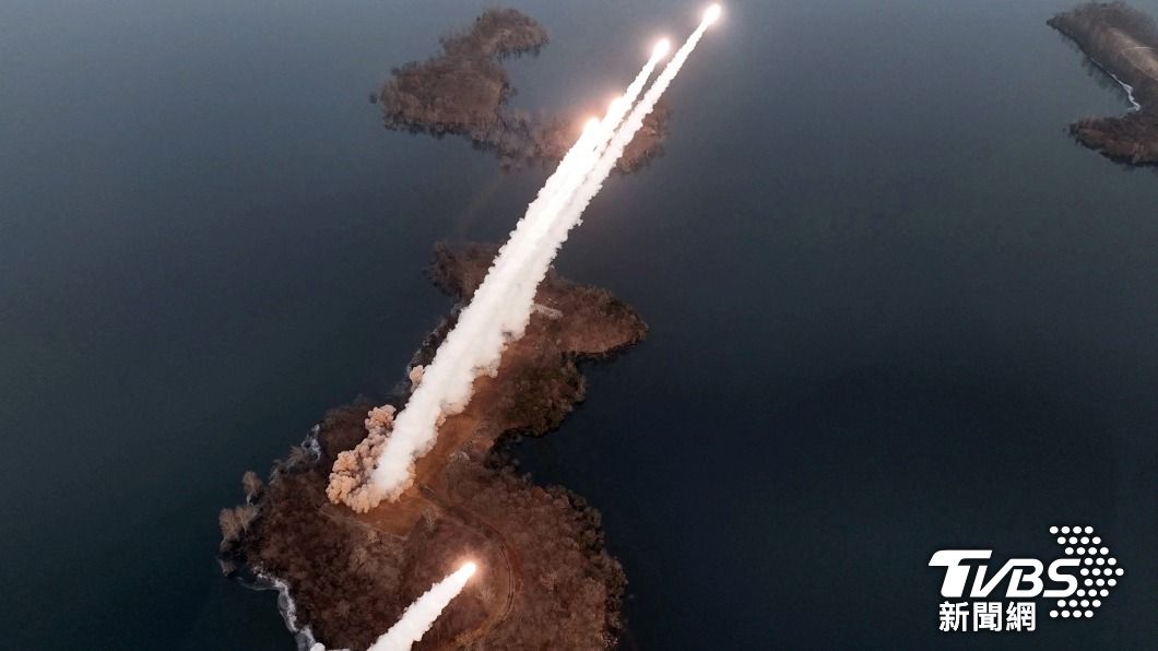 北韓14日凌晨再度發射一枚彈道飛彈，為今年第五次。（資料照／達志影像路透社）