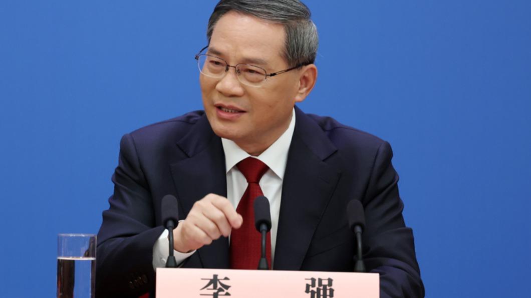 中國大陸國務院新總理李強表示，中國今年經濟成長目標訂在「5%左右」。（圖／翻攝自 《新華社》）