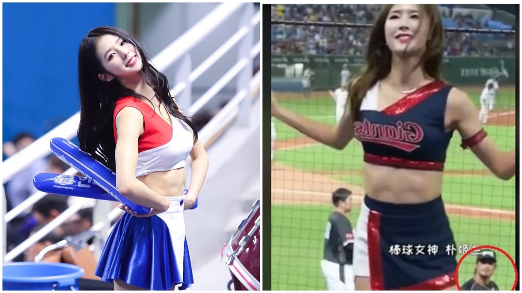有網友挖出韓國啦啦隊女神火辣熱舞模樣。（圖／翻攝朴姬蘭IG、抖音）