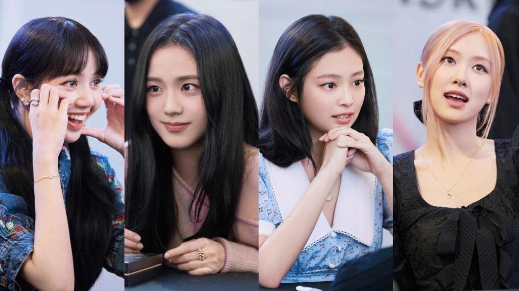 BLACKPINK成員Lisa（左起）、Jisoo、Jennie、Rosé。（圖／翻攝自BLACKPINK臉書）