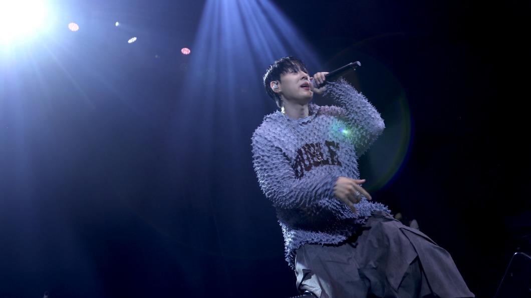 韓國「暖男Rapper」pH-1於18日在新莊開唱。（圖／超級動漫研究提供）