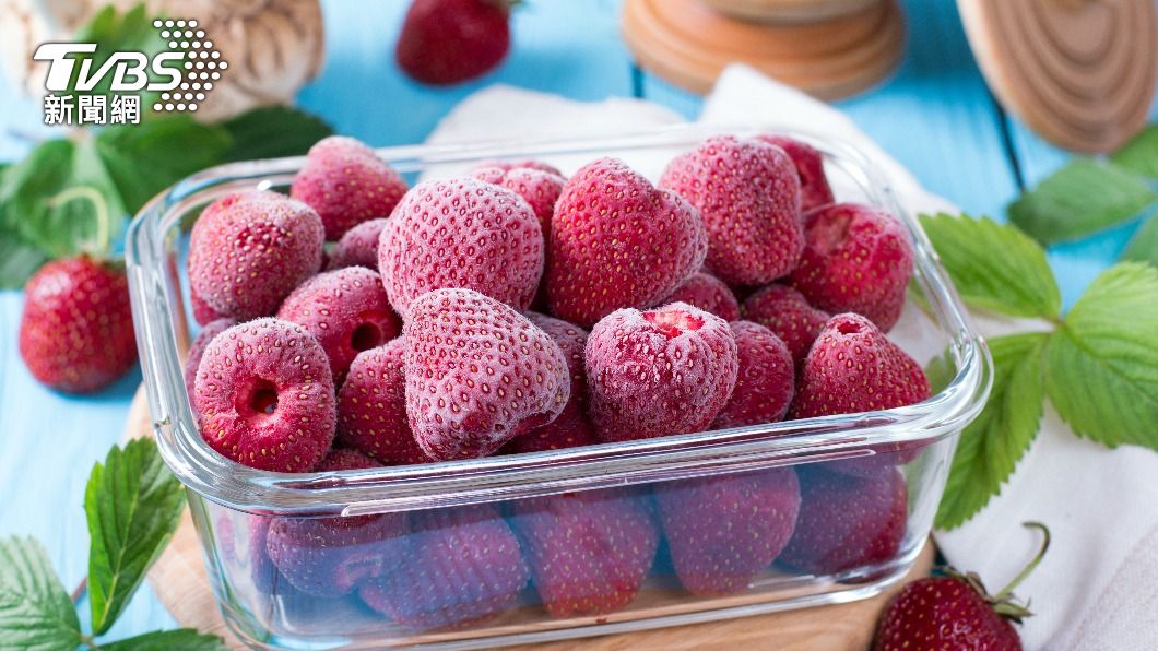 美國出現5例吃完冷凍草莓患A肝的案例。（示意圖／shutterstock達志影像）