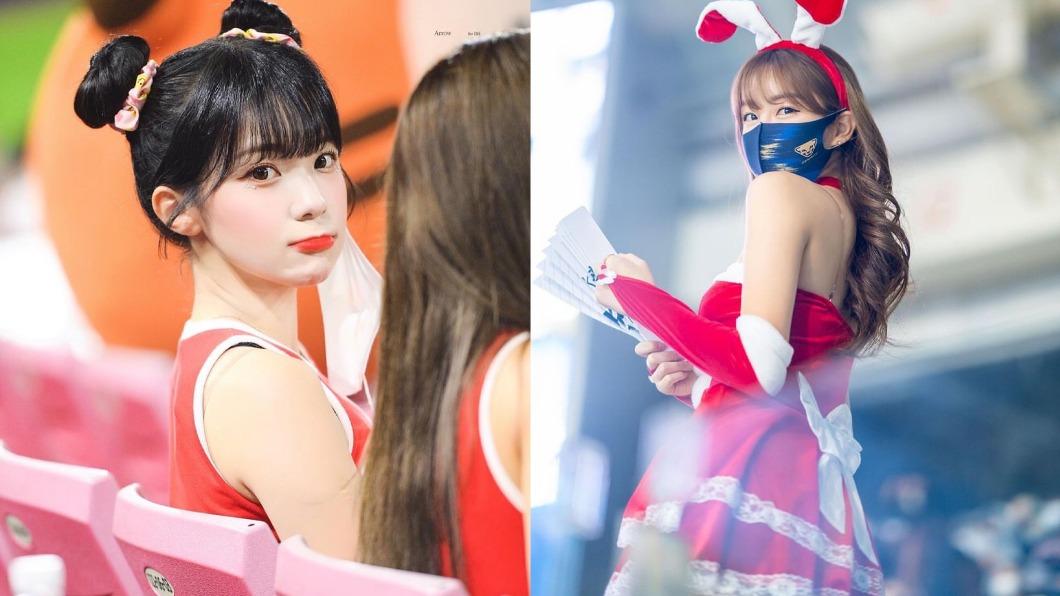 李多慧（左）加盟「Rakuten Girls」、安芝儇（右）宣布退出釜山樂天巨人啦啦隊。（圖／翻攝自IG@le_dahye、@wlgus2qh）