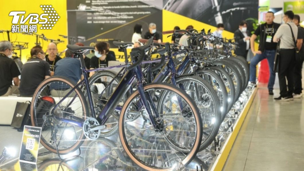 2023台北國際自行車展今天開幕。（圖／中央社）