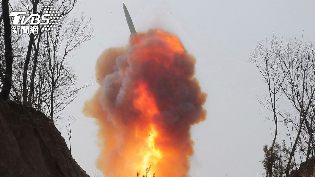 北韓今（22）日從咸鏡南道咸興一帶發射多枚巡弋飛彈。（圖／達志影像美聯社）