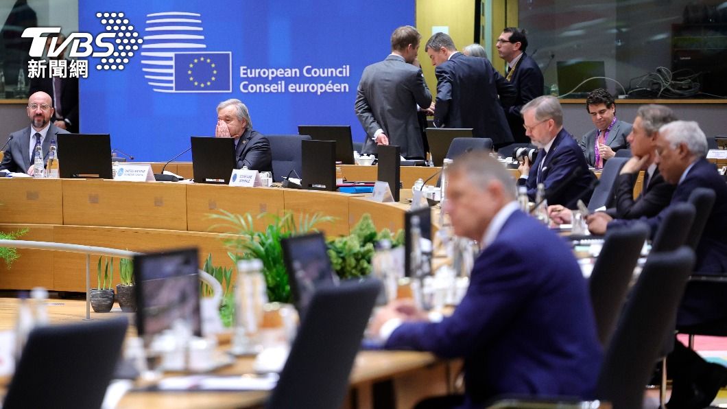 歐盟理事會召開例行高峰會。（圖／達志影像美聯社）