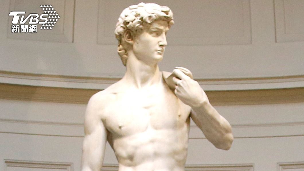 大衛像是「文藝復興時期三傑」之一的米開朗基羅的作品。（圖／達志影像美聯社）