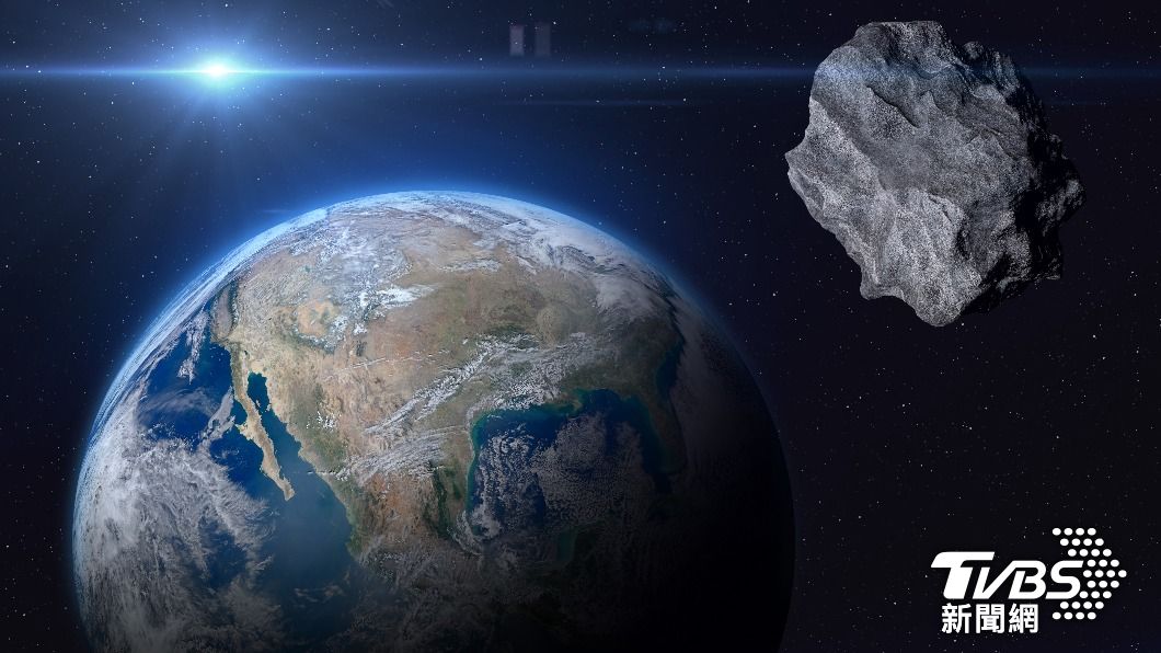 一顆名為「2023 DZ2」的近地小行星將掠過地球。（示意圖／shutterstock達志影像）