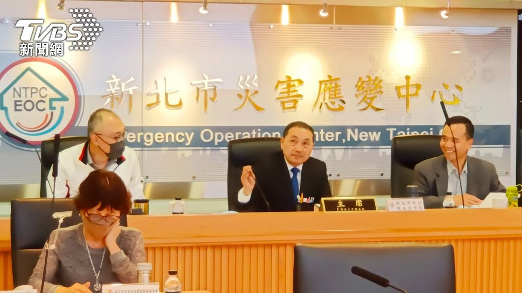 新北市應變中心今（27）日召開第7屆災害防救專家諮詢委員會。（圖／TVBS）