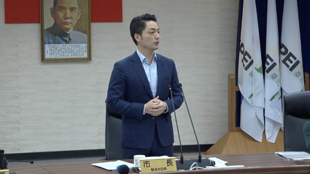 台北市長蔣萬安今（28）日主持市政會議。（圖／北市府提供）