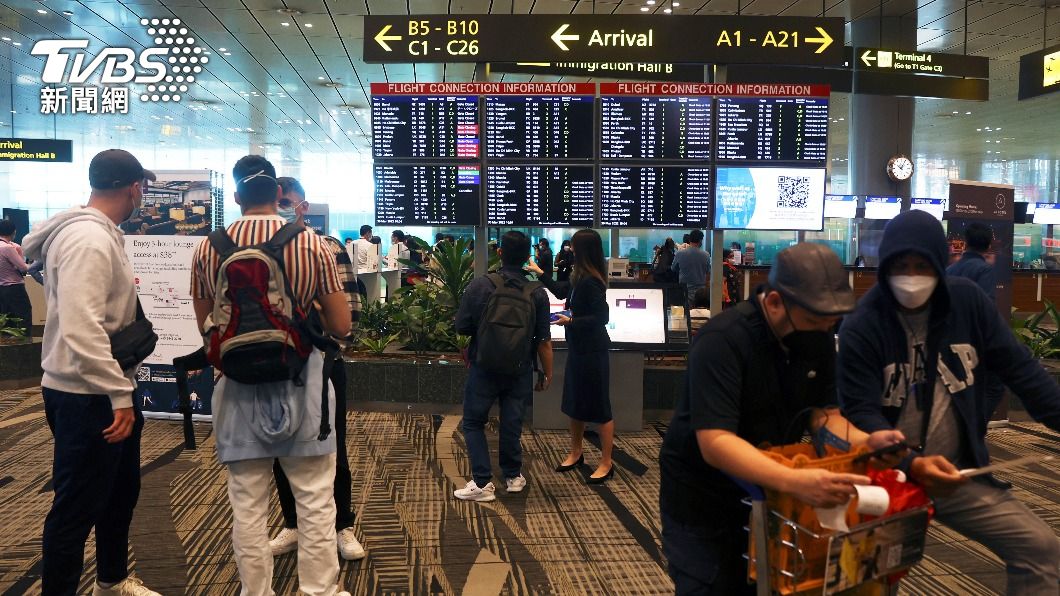 新加坡樟宜機場及陸路關卡的自動通關系統故障。（圖／達志影像美聯社）