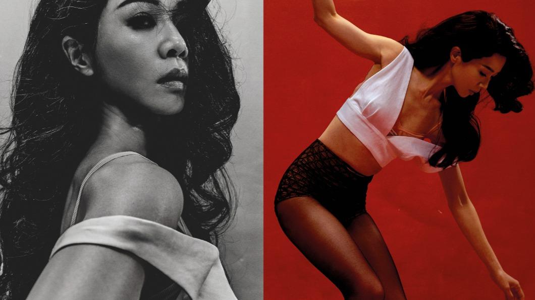 謝盈萱登上《Vogue Taiwan》四月號封面，展現9種不同面貌。（圖／Vogue Taiwan提供）