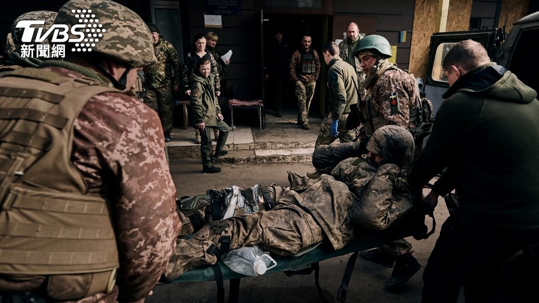 許多烏克蘭士兵在戰爭中受傷。（圖／達志影像美聯社）
