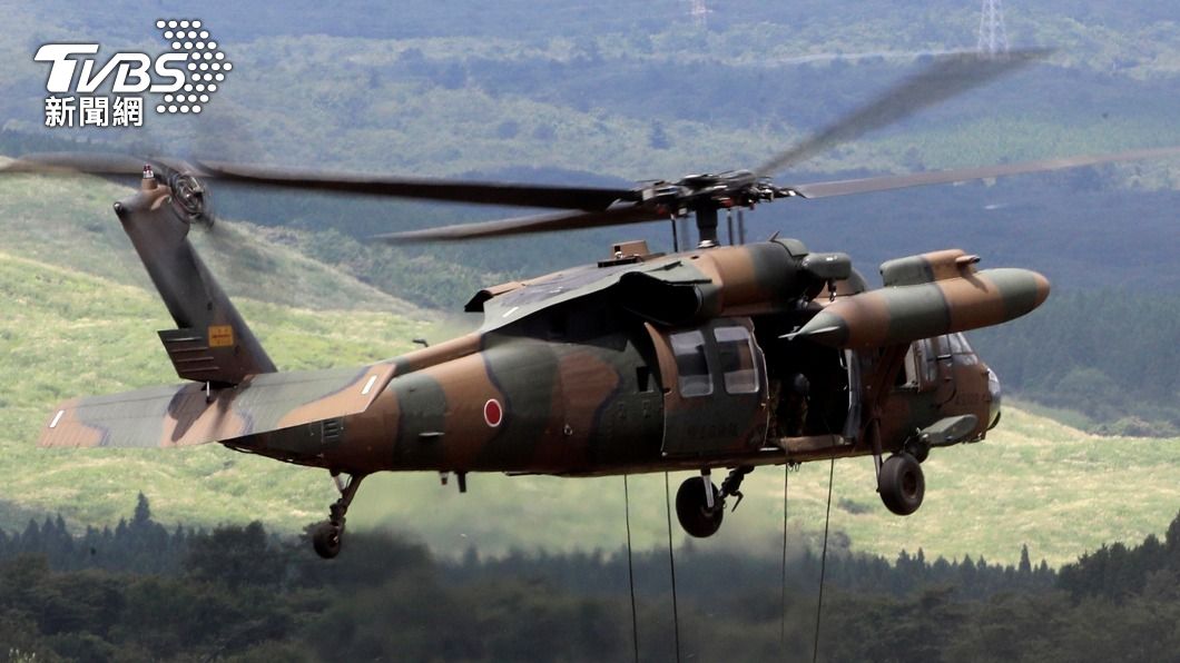 日本黑鷹直升機驚傳失聯。（資料照／達志影像美聯社）