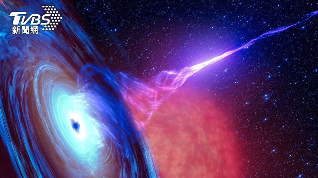 耶魯大學天文學家發現狂奔中的黑洞。（示意圖／Shutterstock達志影像）