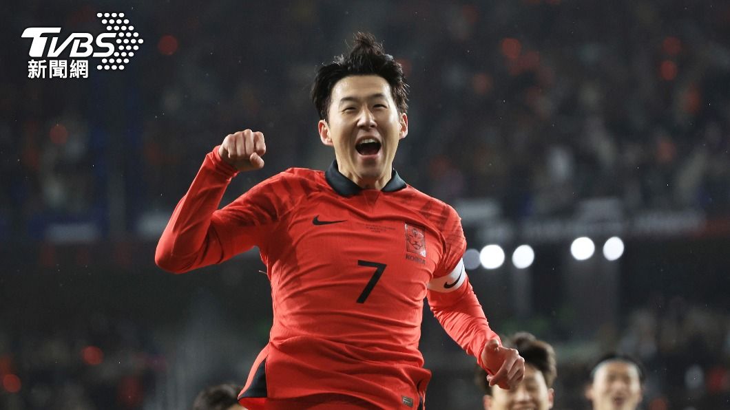 韓國球星孫興慜在英超踢進100顆球。（圖／達志影像美聯社）