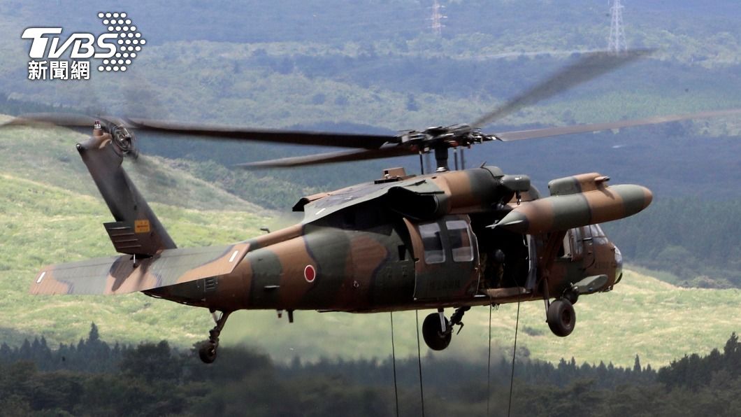 日本一架黑鷹直升機6日失聯，圖為同型機。（圖／達志影像美聯社）