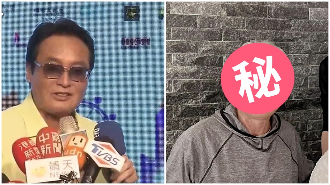 74歲男星秦祥林近況曝光。（圖／TVBS資料畫面、翻攝胡錦臉書）