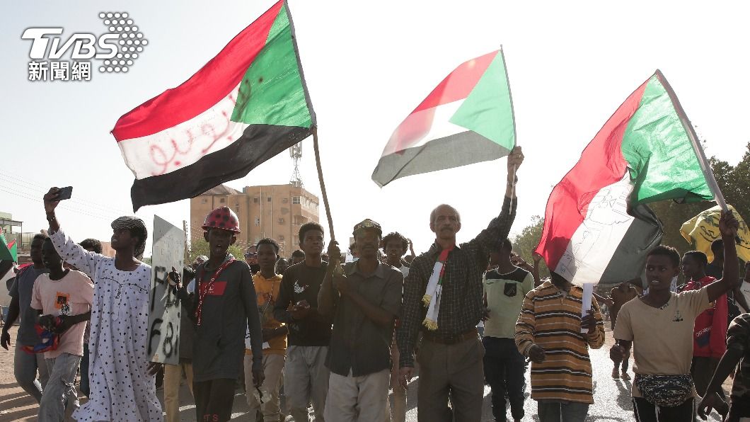 北非國家蘇丹爆發激烈武裝衝突。（圖／達志影像美聯社）