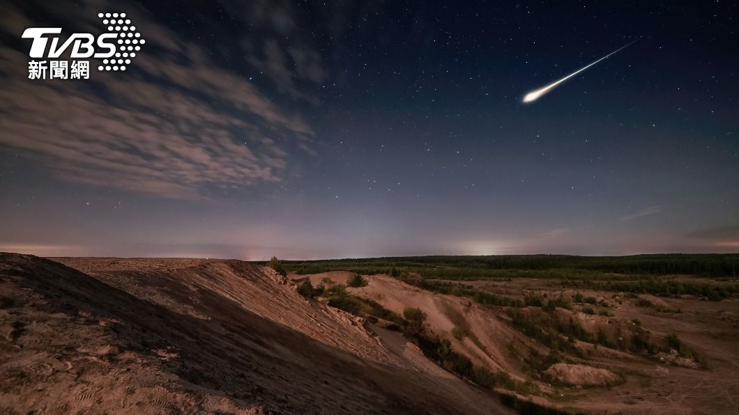 NASA證實美加邊境有隕石墜落。（示意圖／Shutterstock達志影像）