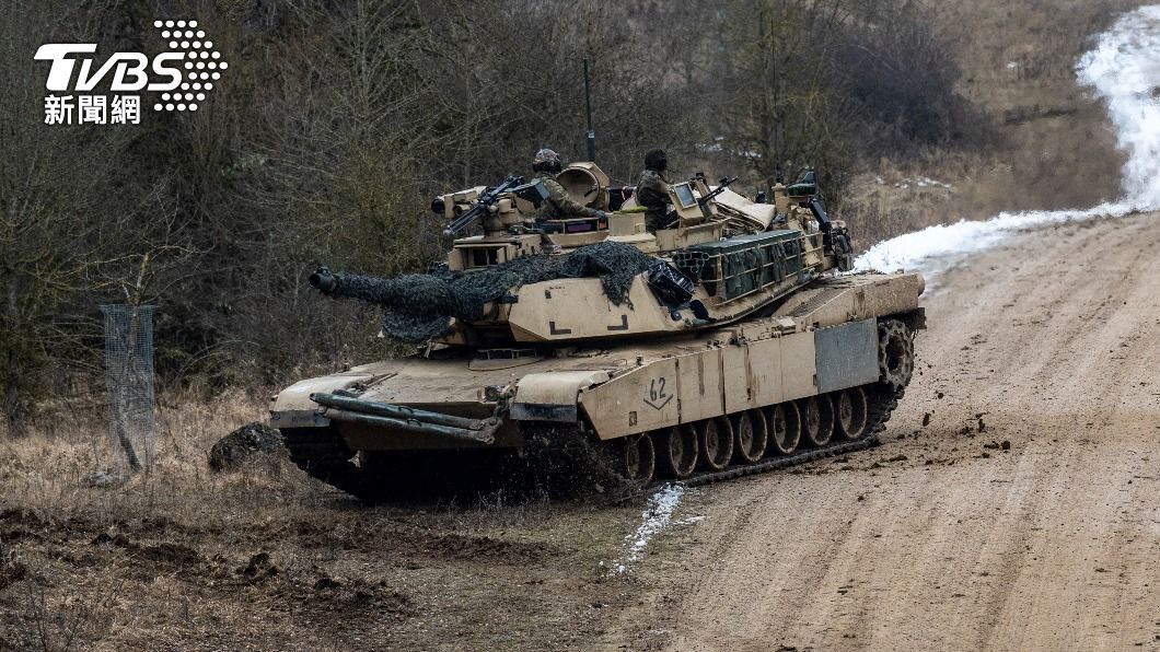 美國將展開訓練烏軍使用M1艾布蘭戰車。（圖／達志影像美聯社）
