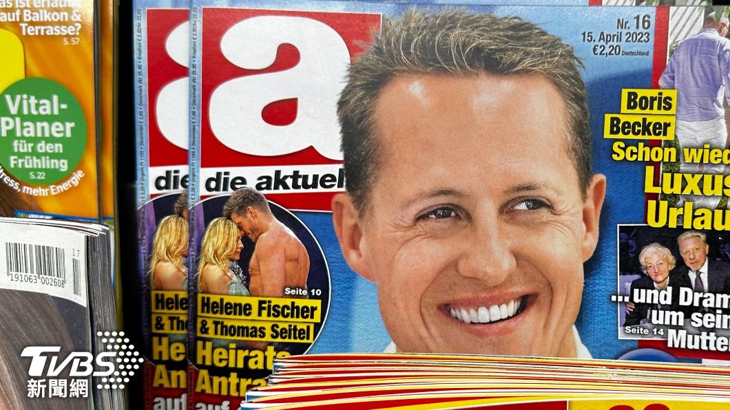 德國雜誌利用AI工具「虛擬專訪」F1車神舒馬克，並藉此騙取購買量挨轟。（圖／達志影像歐新社）