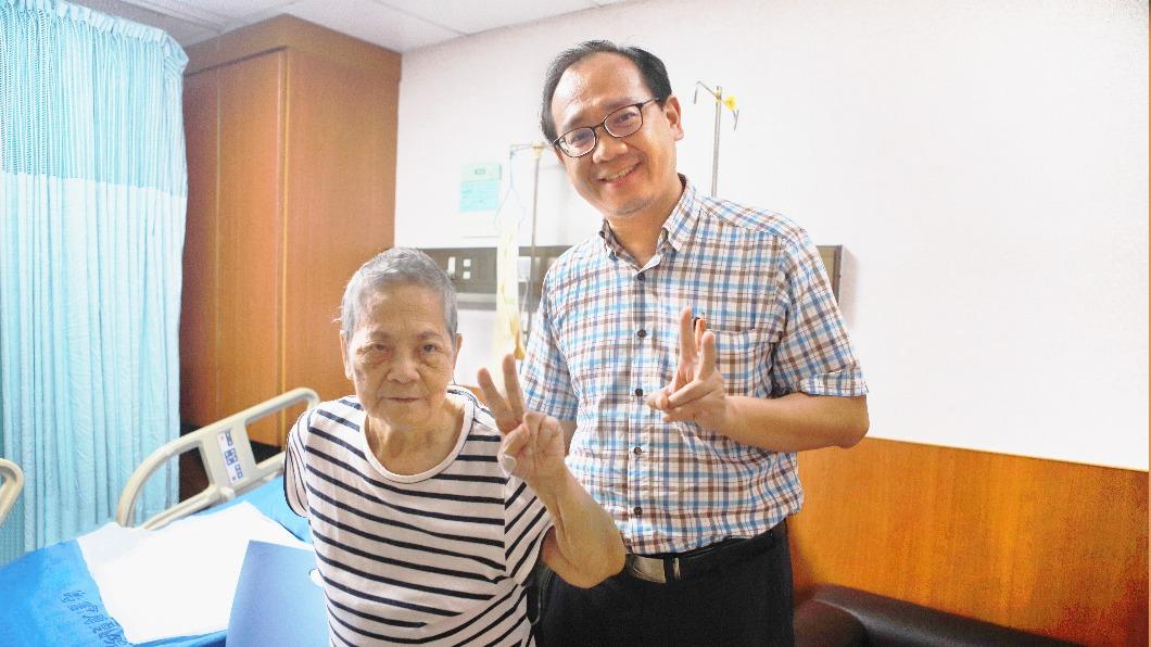 83歲澳門奶奶跨海求診 博愛醫院余盈輝主任助康復出院/圖 羅東博愛醫院提供