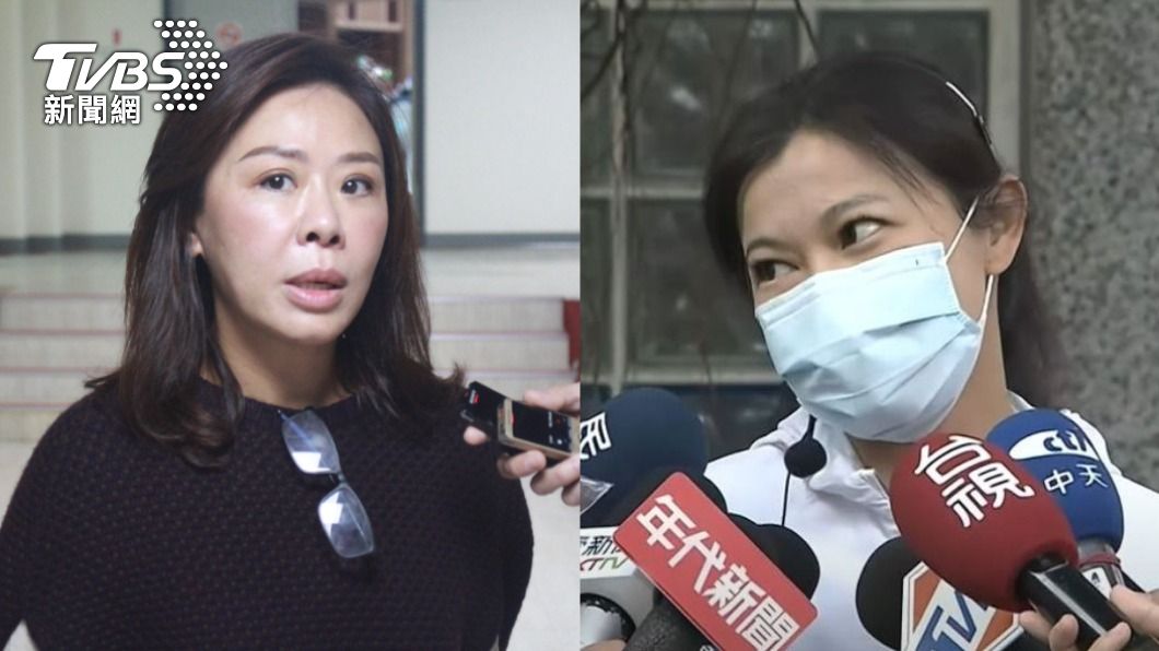  國民黨台北市議員游淑慧（右）、李彥秀（左）。（圖／TVBS資料照）