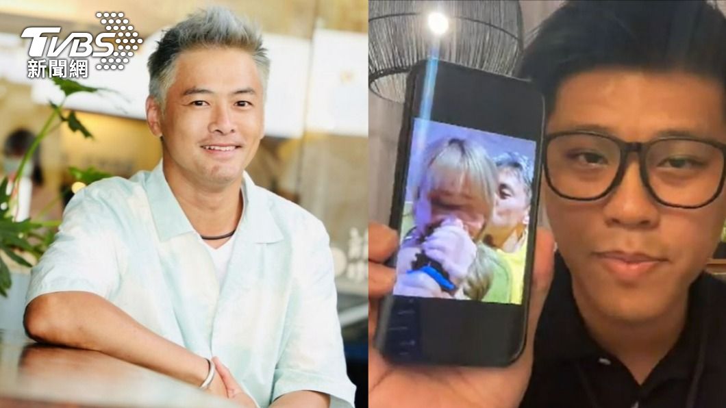 薛紀綱（左）被葛斯齊指控有婚外情，甚至公布親密照。（圖／TVBS資料照、翻攝自「新聞前線專案組葛斯齊」臉書）